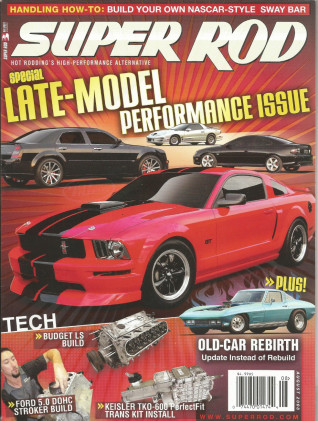 SUPER ROD 2008 AUG - LATE MODEL POWER, SWAY BAR BUILT, CTS-V